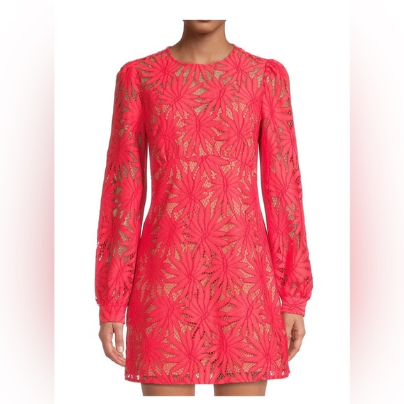 MICHAEL Michael Kors Palmbeach Minidress in Sangria size 14 - Picture 3 of 10